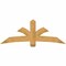 Ekena Millwork Davenport Rough Sawn Timber Gable Bracket, Western Red Cedar, 72"W x 27"H x 4"D x 6"F, 9/12 Pitch GBW072X27X0406DAV00RWR - alternate 1